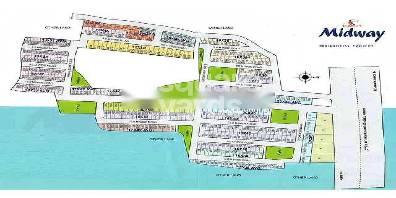 Sarthak Singapore Mid Way residential project in Mhow