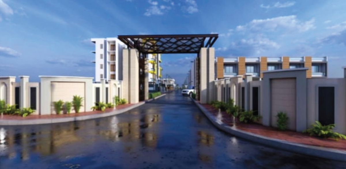 Shreenath Dream City Entrance View