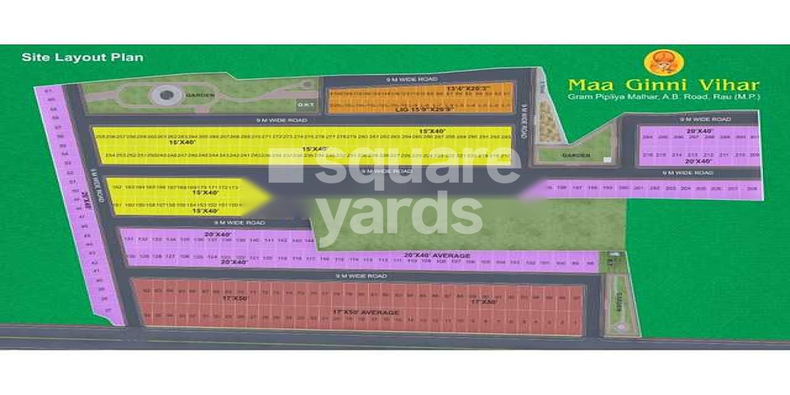 Shrinath Maa Ginni Vihar residential project in Piplya Malhar