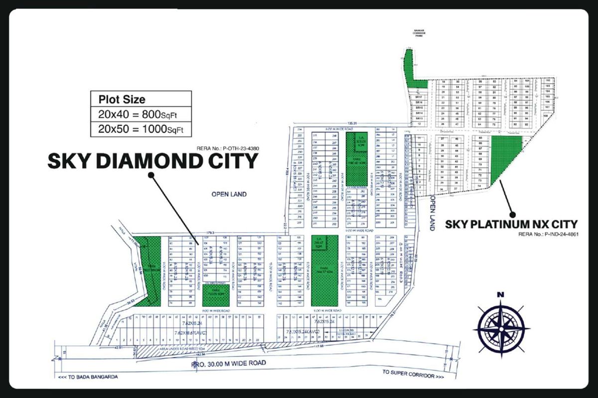 Sky Diamond City Master Plan Image