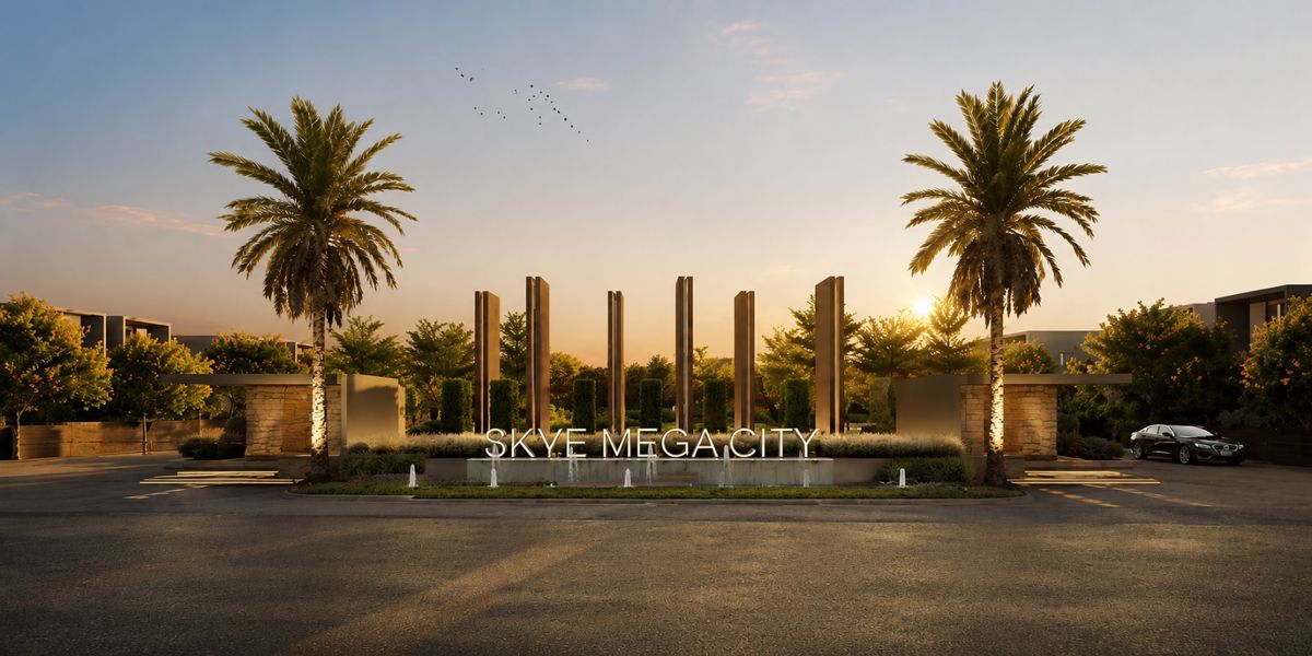 Skye Megacity residential project in Magarkheda