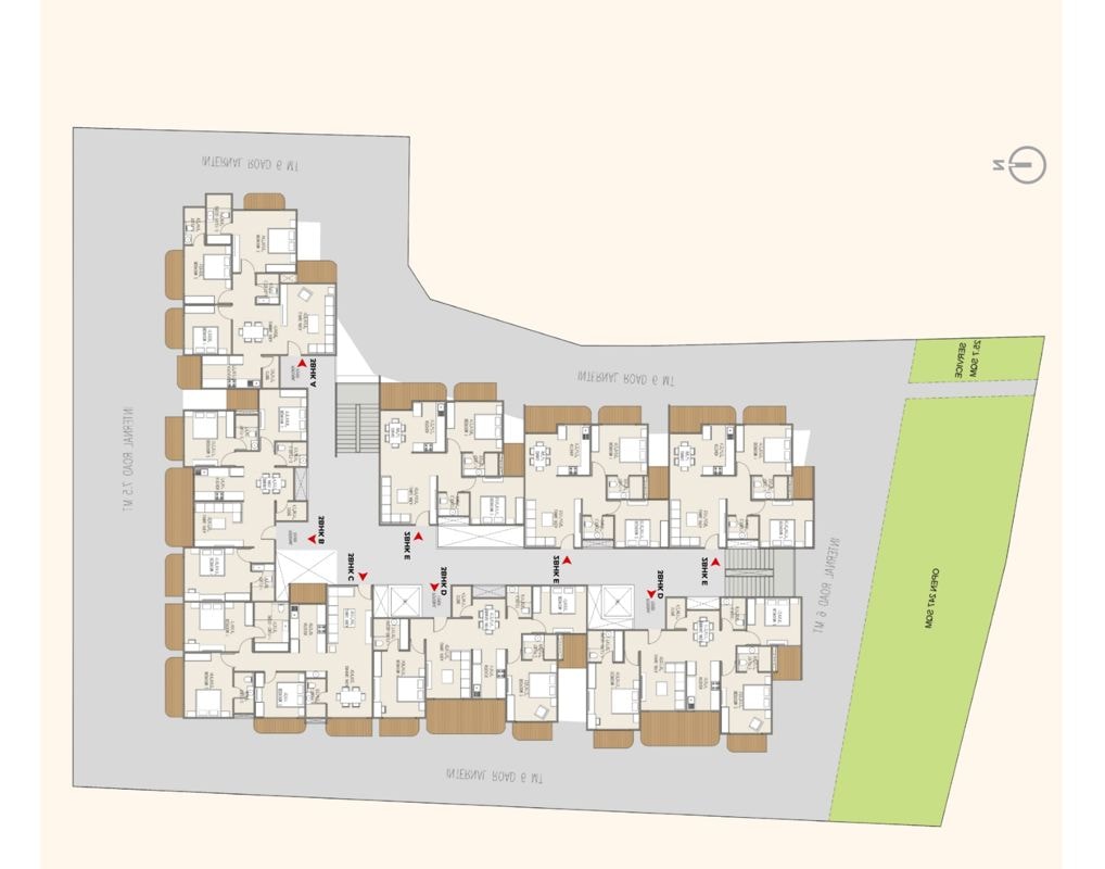 Vitthal Prabhu Krishna Embrace Floor Plans
