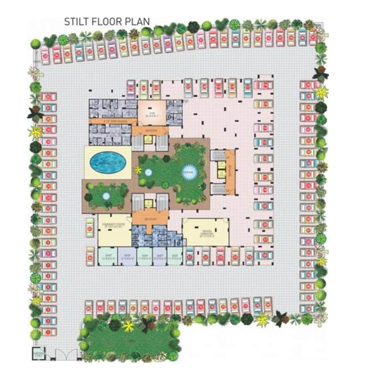 Aastha Residency Tonk Road Master Plan Image