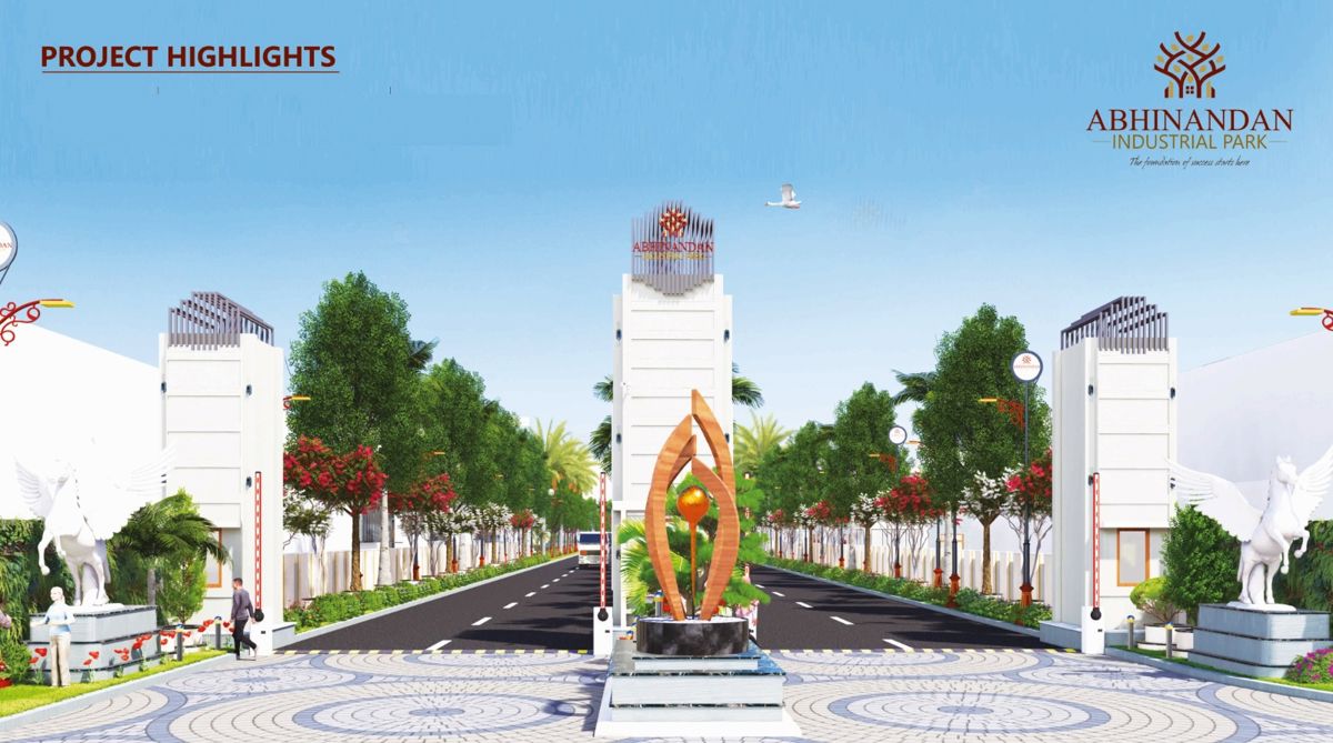 Abhinandan Industrial Park Entrance View