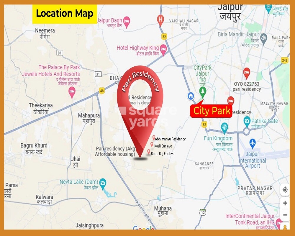 AKG Pari Residency Location Image