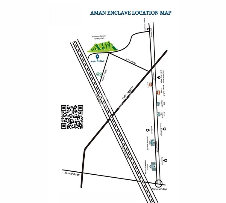 Aman Enclave Boytawala Location Image