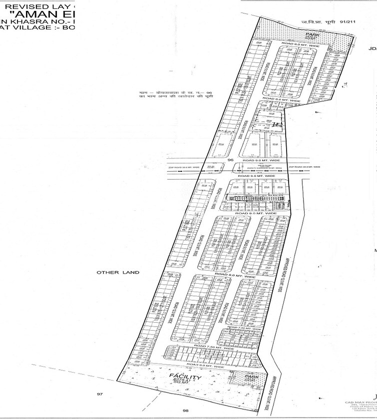 Aman Enclave Boytawala Master Plan Image