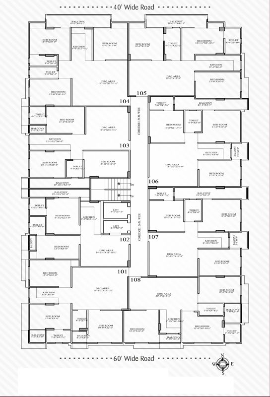 Anandam Heights 1 Floor Plans