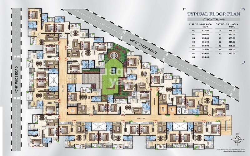 Apeksha Gokul Vatika Floor Plans