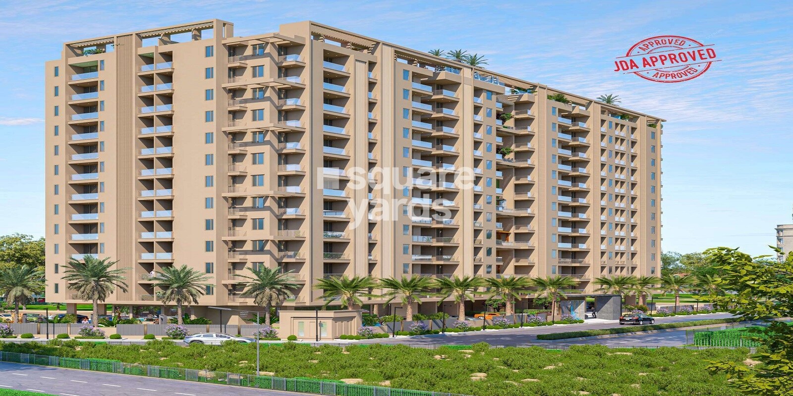 Aradhana Bhavyaa Green Grandeur residential project in Mahal Road