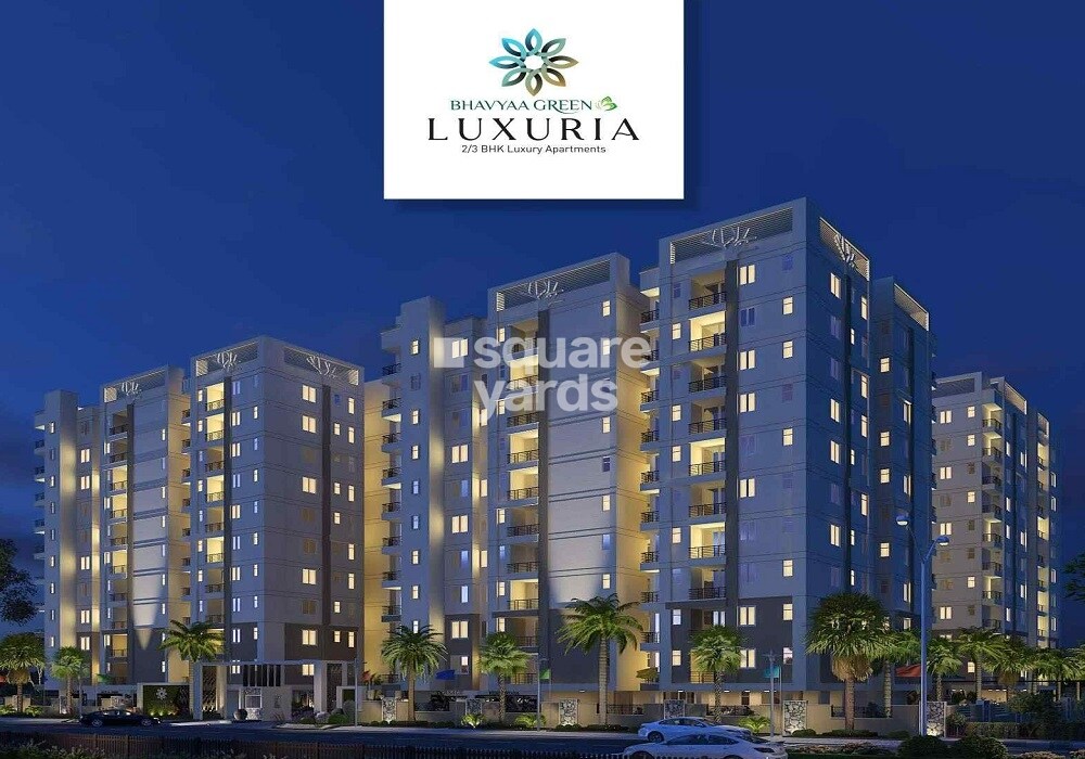 Aradhana Bhavyaa Green Luxuria