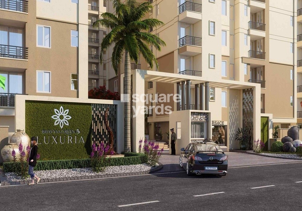 Aradhana Bhavyaa Green Luxuria Entrance View