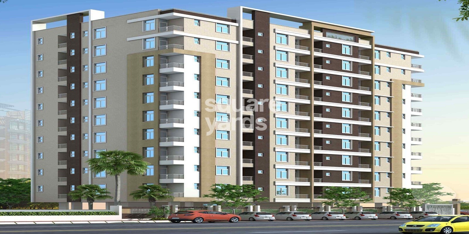 Aradhana Bhavyaa Green Zenith