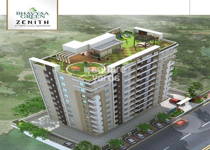 Aradhana Bhavyaa Green Zenith