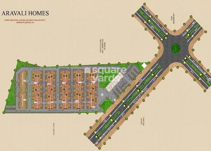 Aravali-Homes-Jaipur_an aerial view of a variety of different types of electronic devices