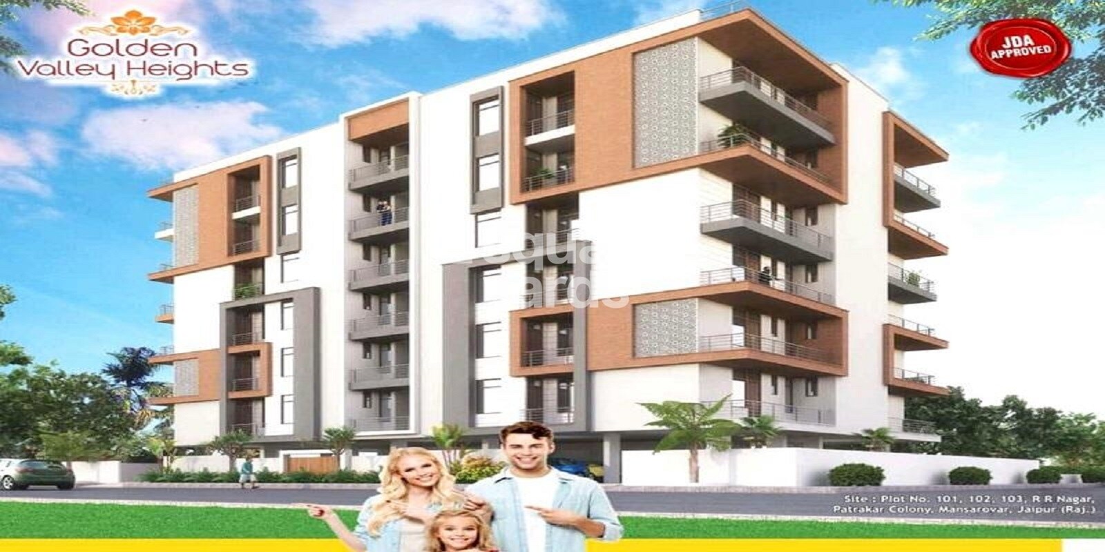ARGD Golden Valley Heights residential project in Mansarovar