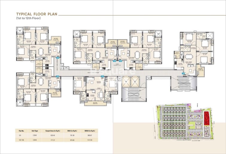 Ashadeep Rainbow Apartment Floor Plans 3