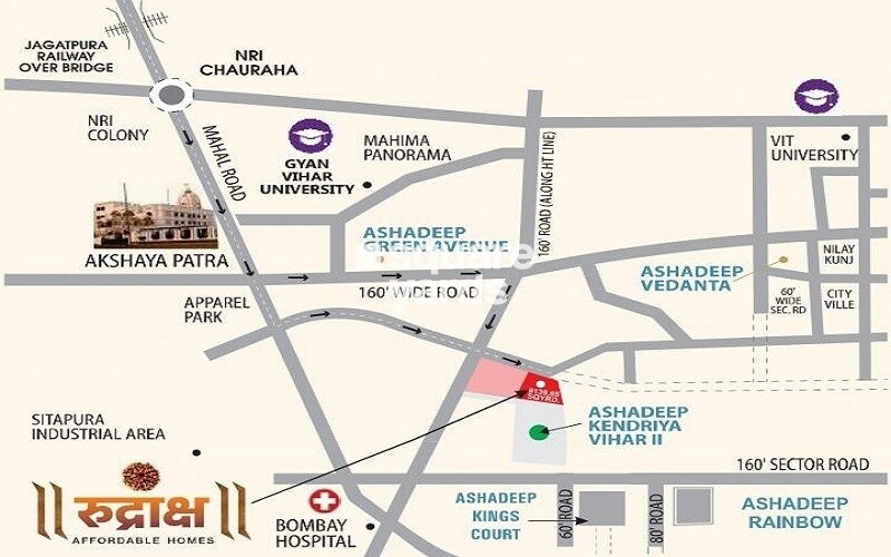 Ashadeep Rudraksh Location Image