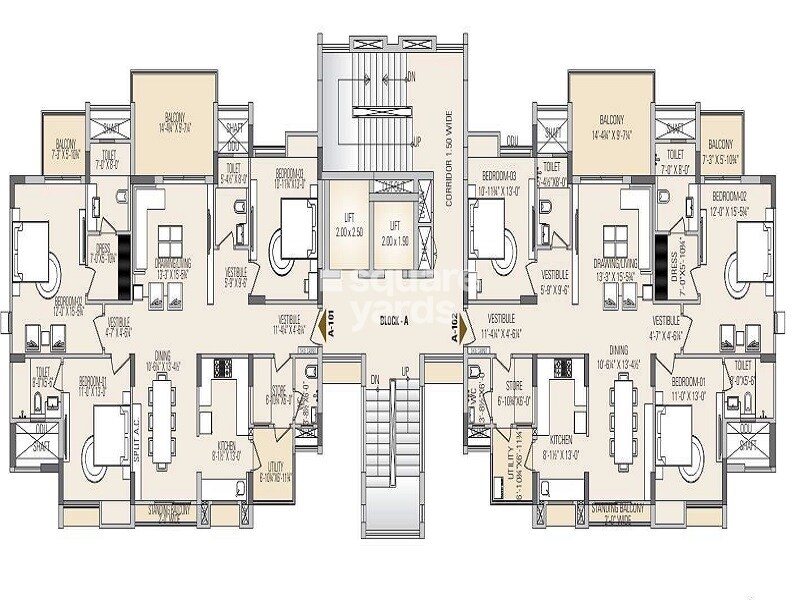 Ashadeep Vedanta Floor Plans 1