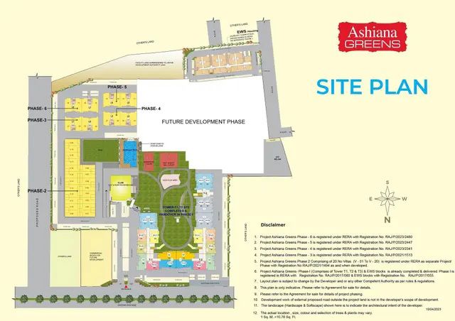 Ashiana Greens Master Plan Image
