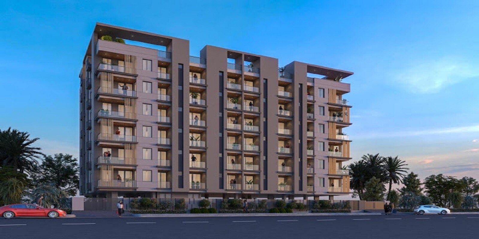 Astha Empire II residential project in Chordiya City