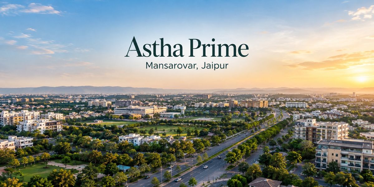 Astha Prime residential project in Mansarovar