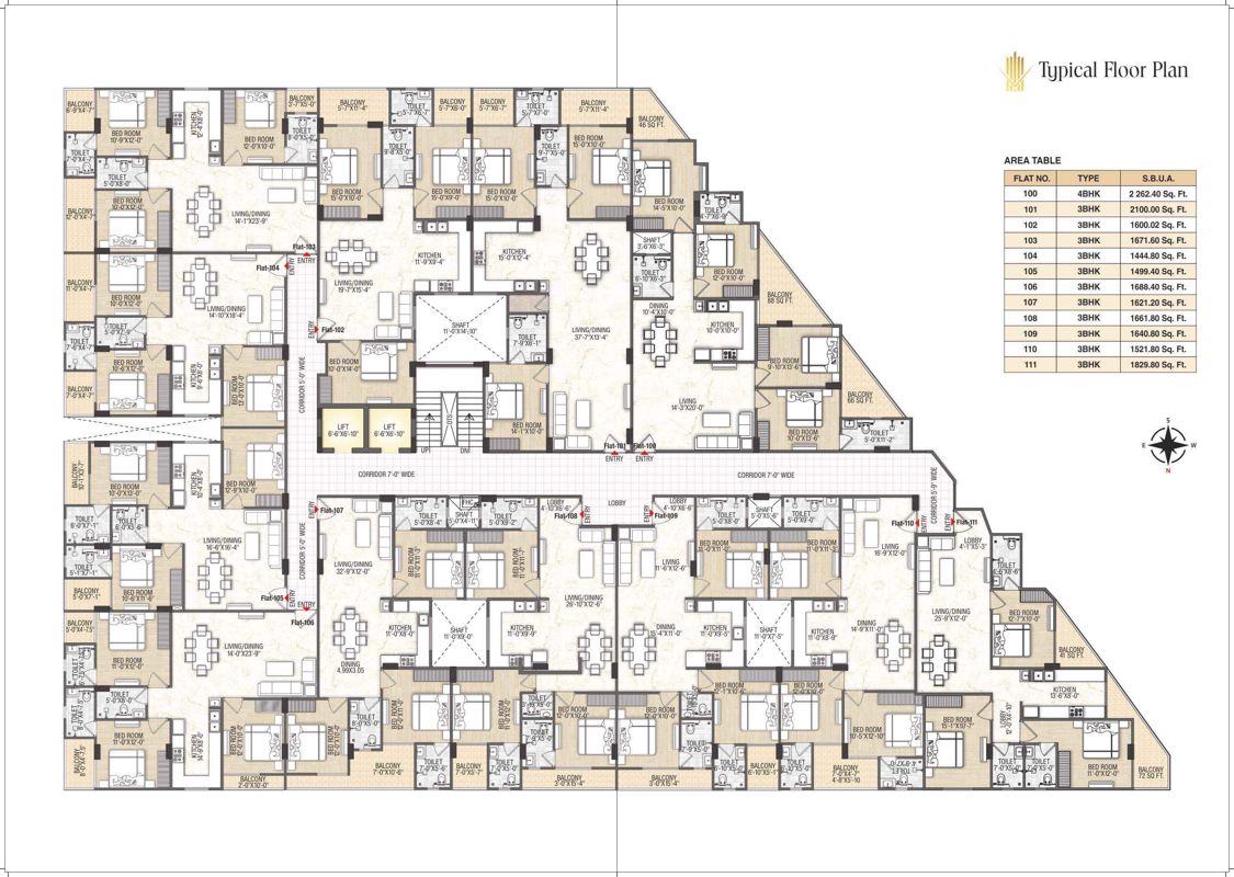 Balaji The Velocity Floor Plans