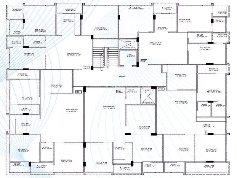 Balji Urban Park Floor Plans 1