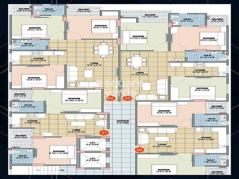 Balji Urban Park Floor Plans 3