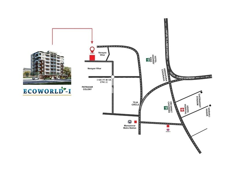 Century Eco World I Location Image