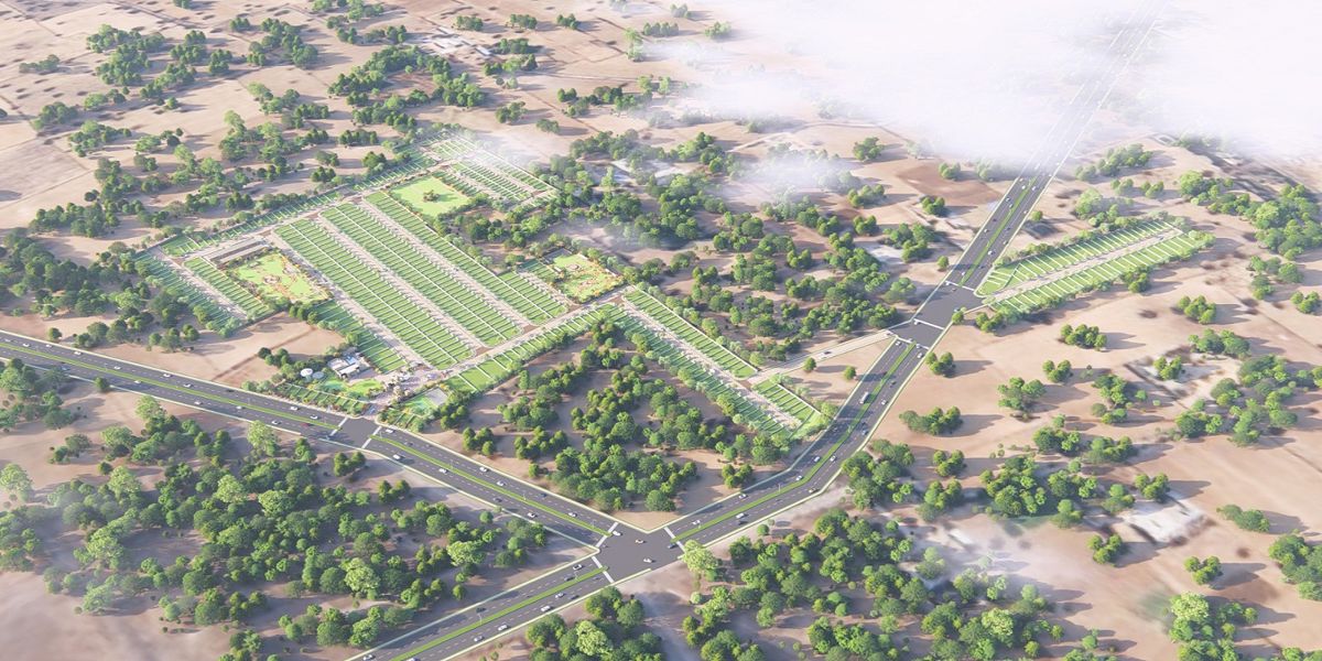 Chart The Orbis Sez residential project in Hasampura