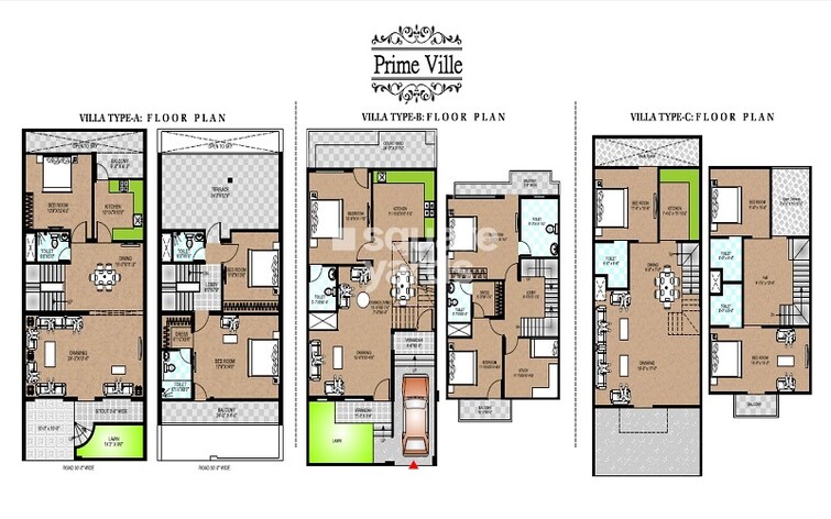 Chordia Prime Ville Floor Plans