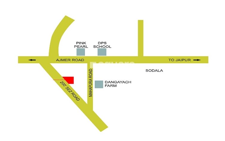 Chordia Prime Ville Location Image