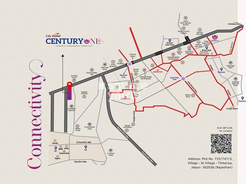 City Home Century One Location Image