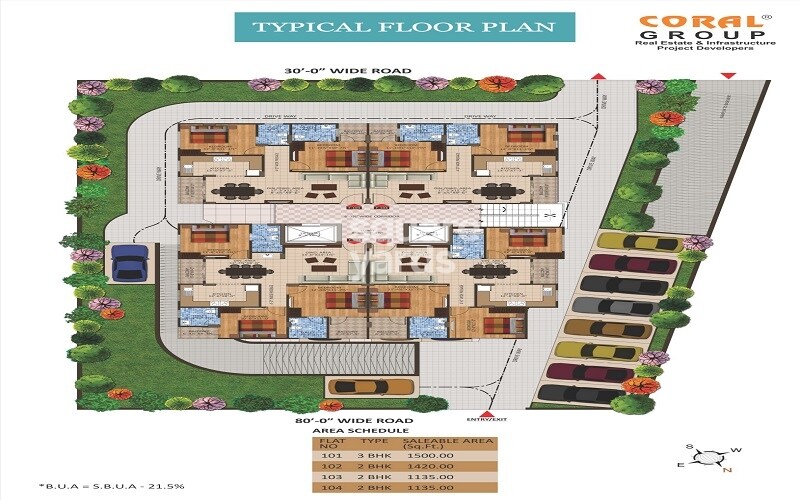 Coral Evoq Floor Plans
