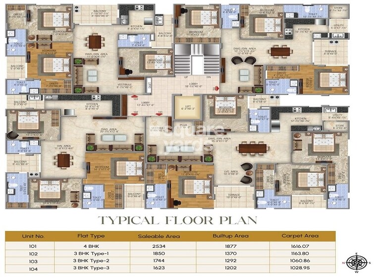 Elite 24 Floor Plans