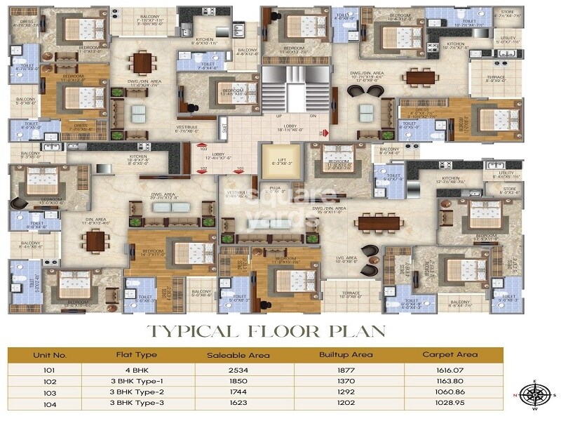 Elite 24 Floor Plans
