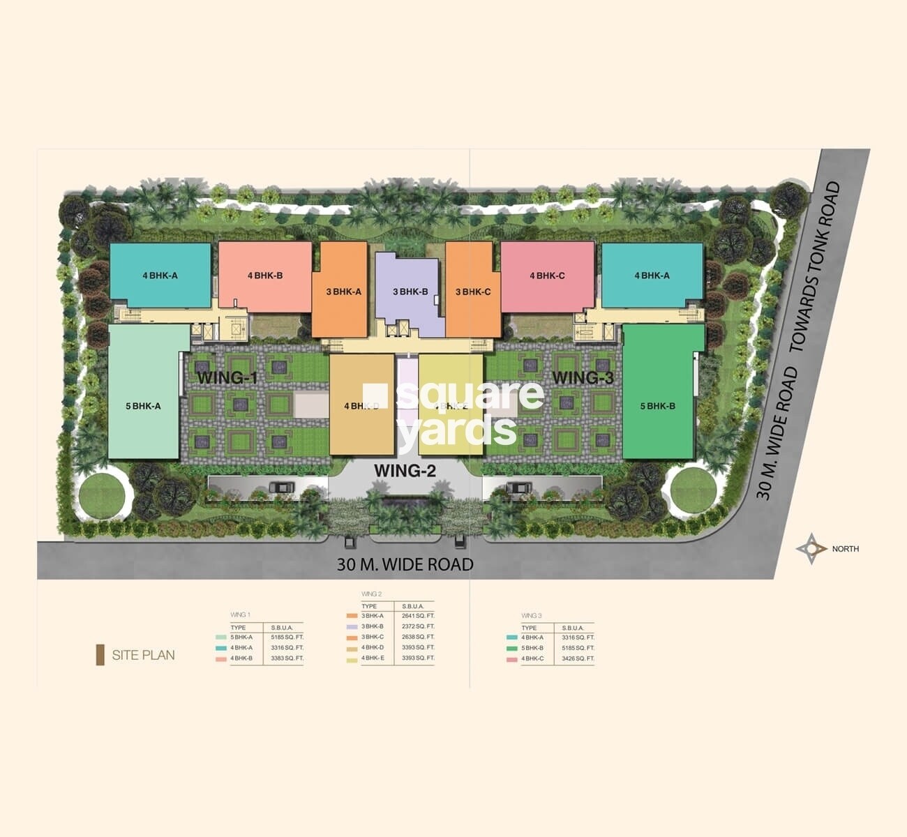 FS Realty The Crest Master Plan Image