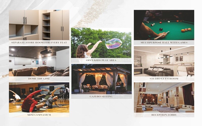 Galaxy Uttam Aastha Amenities-Features