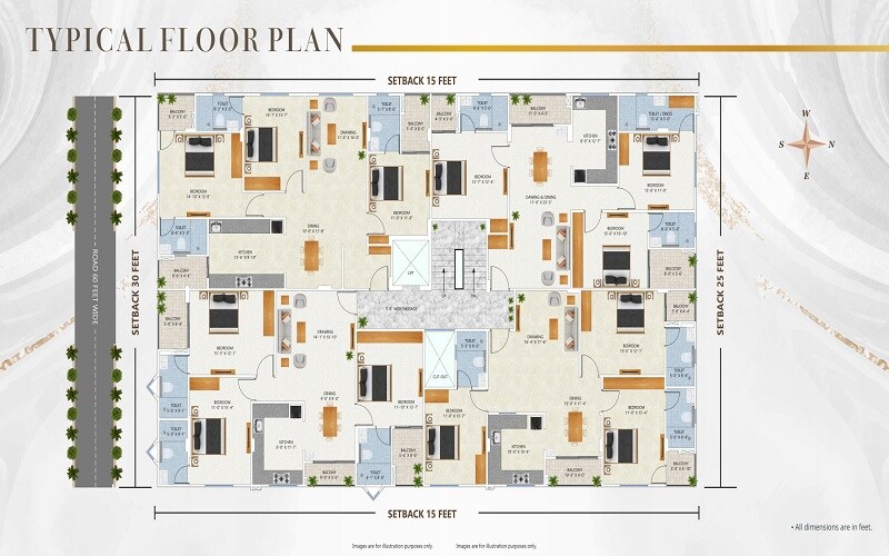 Galaxy Uttam Aastha Floor Plans