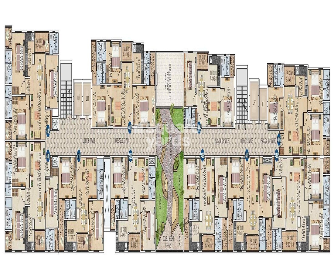 Ganga Royal Gravitaz Floor Plans
