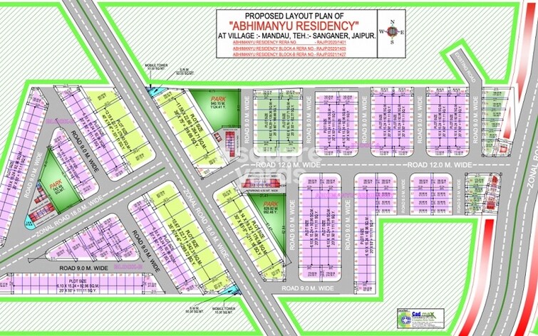 Gokul Abhimanyu Residency Master Plan Image