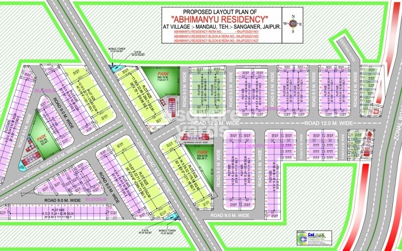 Gokul Abhimanyu Residency Master Plan Image