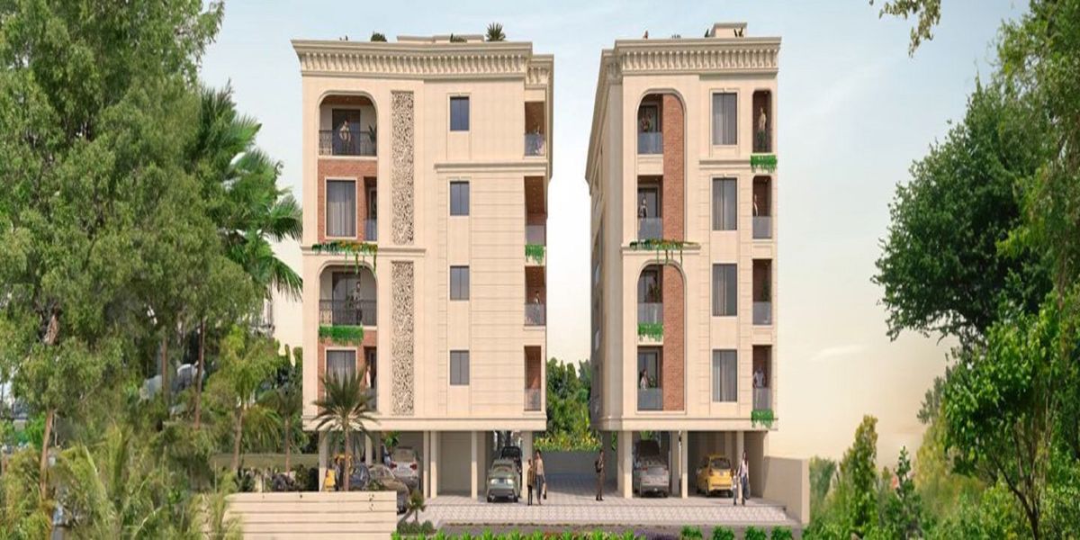 Rukmaa Green Leaf Residences residential project in Shyam Nagar