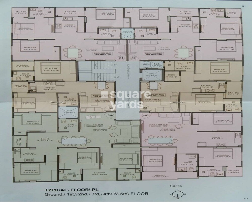 Gurukripa Heights Floor Plans
