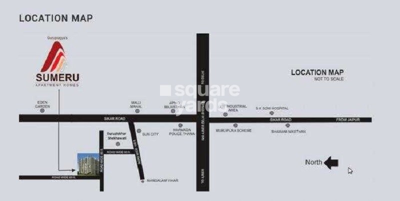 Gurupragya Sumeru Location Image