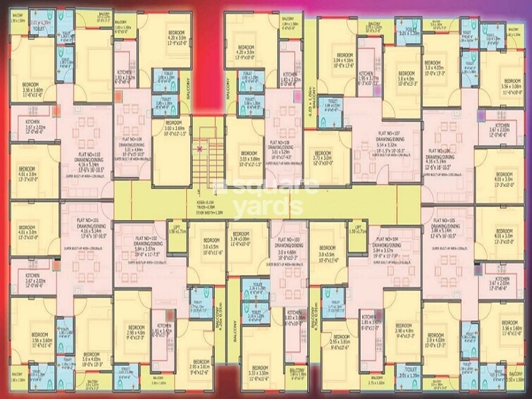 Jagdamba Prime Heights Floor Plans