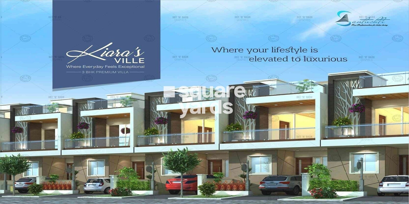 Kiaras Ville residential project in Jagatpura