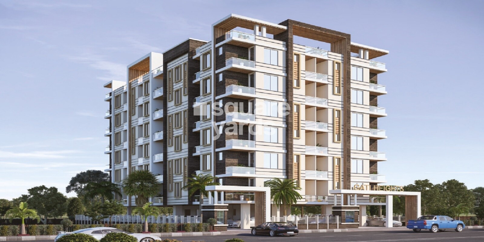 Kohinoor Gati Heights residential project in Dronpuri