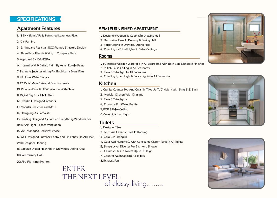 Krishna Kunj Heights 2 Specification